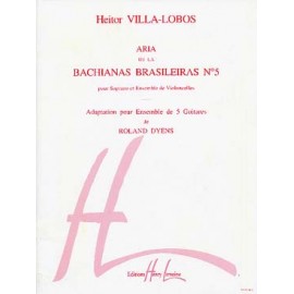 VILLA LOBOS BACHIANAS BRASILEIRAS N°5 HL25357