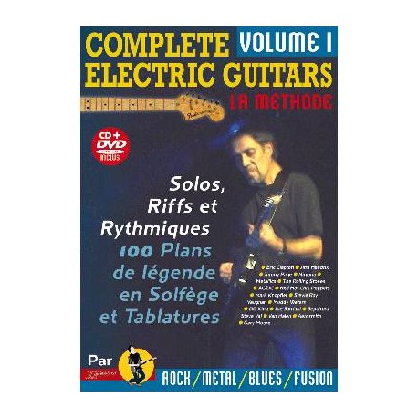 COMPLETE ELECTRIC GUITARS VOL 1 + CD