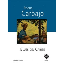CARBAJO Roque Blues del Caribe 4 GUITARES DZ1053