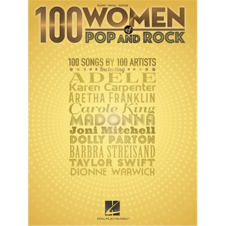 100 WOMEN OF POP AND ROCK HL00284391