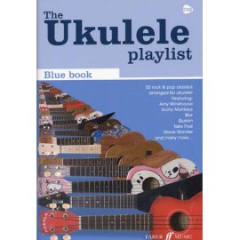 UKULELE PLAYLIST BLUE BOOK FA533272 BLEU