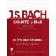 BACH SONATE EN MI MINEUR BWV1034 ZM29440