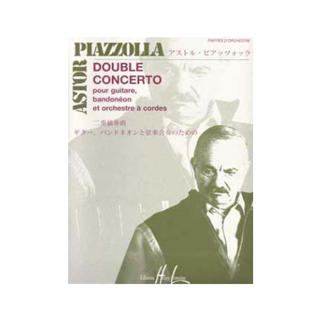 PIAZZOLLA DOUBLE CONCERTO PARTIES D'ORCHESTRE HL26998