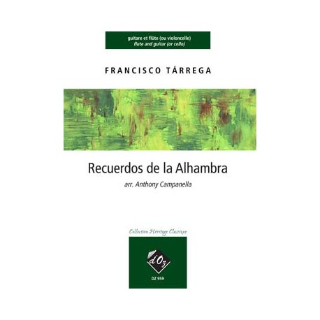 TARREGA RECUERDOS DE ALHAMBRA DZ959