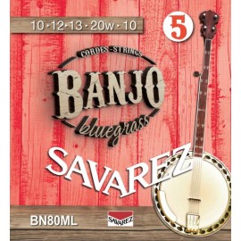 SAVAREZ BANJO 5 CORDES BLUEGRASS BOUCLE BN80ML