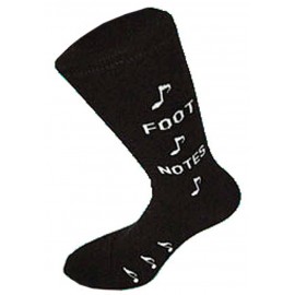 CHAUSSETTES NOIRES FOOT NOTES MGC TAILLE 39/45