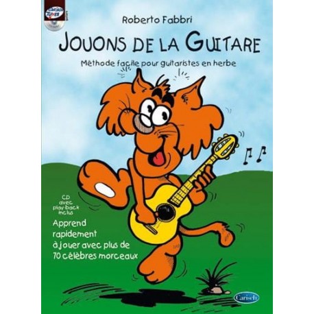 FABBRI JOUONS DE LA GUITARE + CD  MF2468