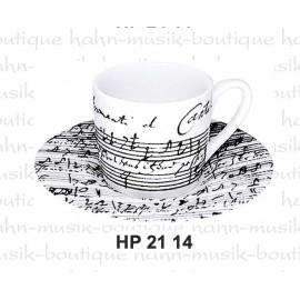 TASSE EXPRESSO COFFEE BACH CANTATE WHITE HP2114