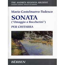 CASTELNUOVO TEDESCO SONATA OMAGGIO BOCCHERINI BE5470