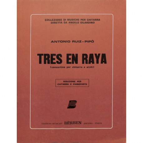 RUIZ PIPO TRES EN RAYA BE2505