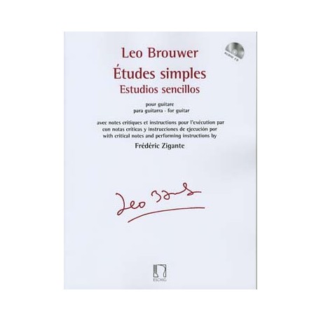 BROUWER ETUDES SIMPLES DF1626801