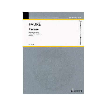 FAURE PAVANE FLUTE/GUITARE ED12215