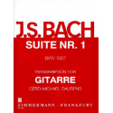 BACH SUITE N°1 BWV 1007  ZM27310