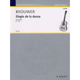 BROUWER ELOGIO A LA DANZA GA425