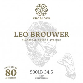 KNOBLOCH LEO BROUWER NYLON HIGH TENSION JEU 500LB 34,50