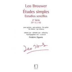 BROUWER ETUDES SIMPLES 2EME SERIE 6 A 10 ZIGANTE