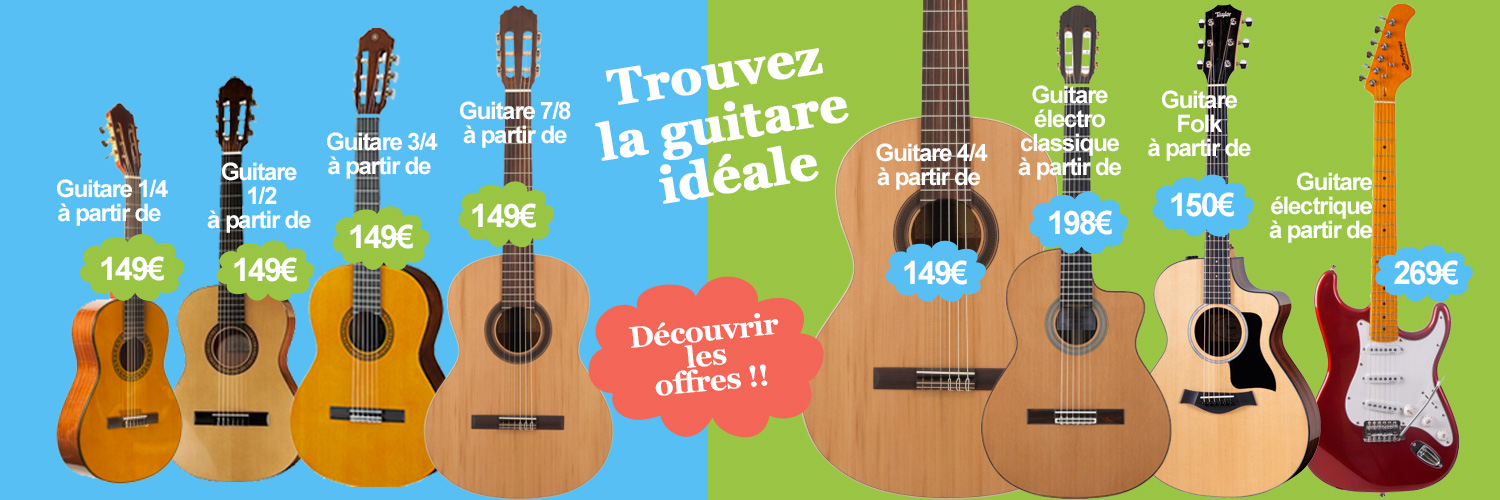 Rentrée guitares 2026